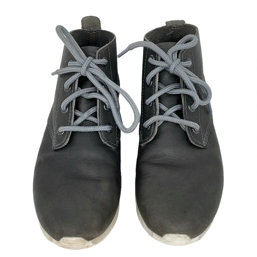 Kodiak Ankle Boot Women's 6.5 Green Leather Lace Up Shoes